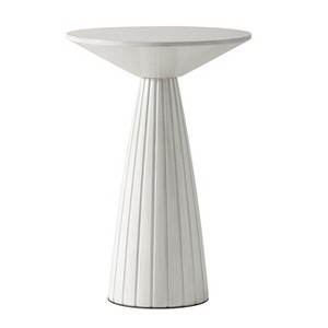 JIONJOY Classic Round Pedestal Table - Versatile Martini Drink Table & Plant Stand for Living Room or Bedroom - 1 of 4