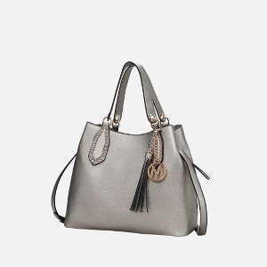 MKF Collection Lana Vegan Leather Women’s Hobo Bag by Mia K - 1 of 4