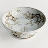 Plum & Post Province Empress Decorative Footed Bowl - Brown & White - 3 of 4
