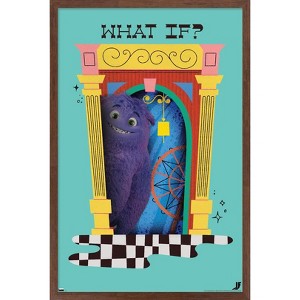 Trends International IF (Imaginary Friends) - Blue What If Framed Wall Poster Prints - 1 of 4