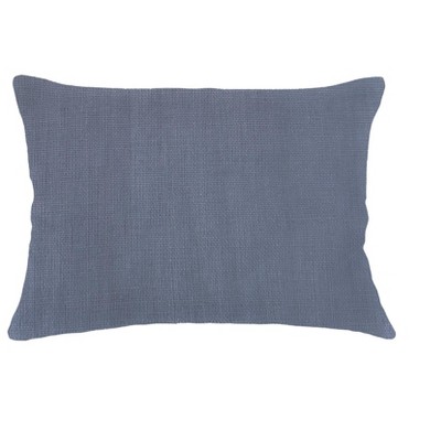 So Soft Linen Chambray Blue Pillow 14x20