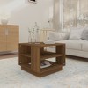 vidaXL Coffee Table Brown Oak Engineered Wood Medium Coffee Table - 3 of 4