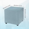 Unique Bargains Polyester Washable Stretch Thick Stool Protective Covers - 2 of 4
