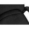 Vynxaria Office Chair, Adjustable Height, Swivel, Ergonomic, Armrests, Computer Desk, Work, Black Mesh, Black Metal - 3 of 4