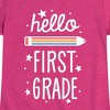 Girls' - Instant Message - Hello First Grade Fitted Short Sleeve Graphic T-Shirt - 2 of 4