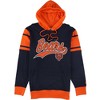 STARTER Mens Chicago Bears Pullover Hoodie Sweatshirt, Blue, Large - 4 of 4