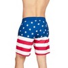 Tipsy Elves Mens American Flag Stretch Swim Trunk: Size X Large - 3 of 4