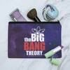 The Big Bang Theory Logo Makeup Cosmetic Bag Organizer Pouch - 2 of 4