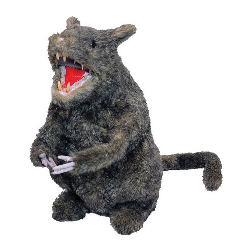 Sunstar Giant Standing Rat Halloween Decoration - 19 In - Gray ...