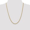 Black Bow Jewelry 3.75mm, 14k Yellow Gold, Solid Concave Anchor Chain Necklace - 2 of 4