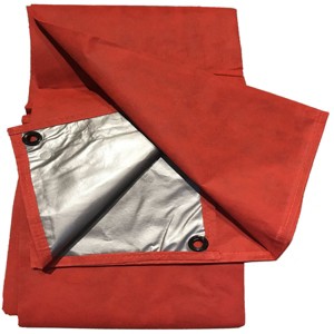 Moose Supply All Weather Picnic Tarp, Red, 5' x 7' - 1 of 4