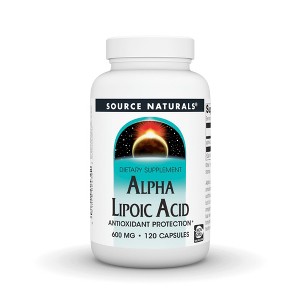 Alpha Lipoic Acid 600 mg by Source Naturals, Inc.  -  120 Capsule - 1 of 3
