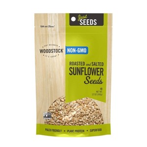 Woodstock Sunflower Seeds Roasted and Salted 12 oz Case of 8 - 1 of 1