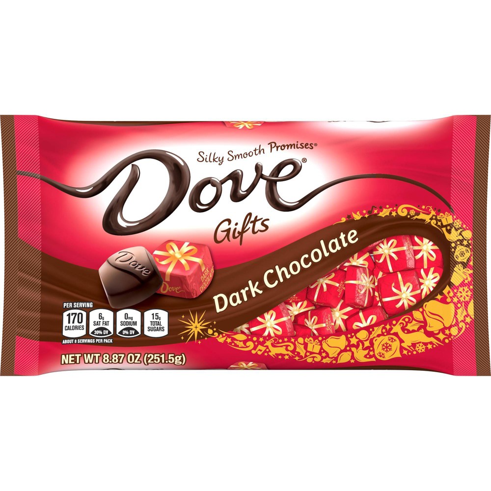 UPC 040000498018 product image for Dove Holiday Promises Silky Smooth Dark Chocolate - 8.87oz | upcitemdb.com