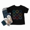 The Juniper Shop SmileyWorld Wink Rainbow Swirl Toddler Short Sleeve Tee - 3 of 4