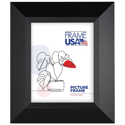 Black Series - Large 10X13 inch Black Single Image Picture Frame
