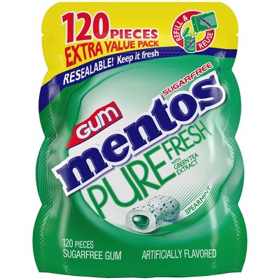 Mentos Spearmint Gum - 120ct