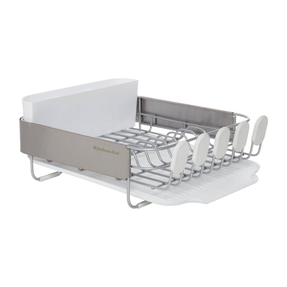 Photos - Other for Dogs KitchenAid Compact White Dishrack 