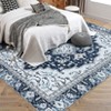 Washable Vintage  Area Rug, Print Soft Foldable Carpets - 4 of 4