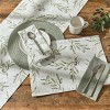 Split P Olive Leaves Table Runner 15" X 72" - image 2 of 4