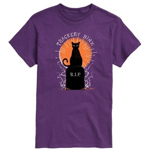 Men's - Hocus Pocus - Binx Graveyard Short Sleeve Graphic T-Shirt - 1 of 3