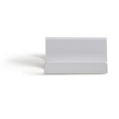 TRU RED 2 Compartment Business Card Holder White TR55324