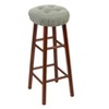 Gripper 14" x 14" Non-Slip Omega Tufted Barstool Cushions Set of 2 - 2 of 3