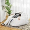 Hooseng Bean Bag Chair Large Bean Bag Chairs, with Fluffy Removable Spongefor, for Living Rooms, bedrooms, Study Rooms, and Offices - 3 of 4