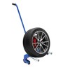 500 Lbs Capacity Adjustable Tire Dolly - Heavy-Duty Tire Moving Cart with Ergonomic Handle for Workshop and Garage Use - 2 of 4