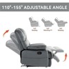 CAVINAS Oversized Adjustable Recliner Lounge Chair, Modern Fabric Sofa with Ergonomic Armrests, Comfortable Living Room Chair for Adults - 3 of 4