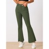 Allegra K Women's Vintage High Waist Stretch Denim Bell Bottoms Jean Pants - 2 of 4