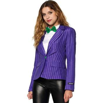 Suitmeister Women's Party Blazer - The Joker Jacket - Purple