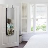 Tangkula Lockable Wall Door Mount Storage Organizer Jewelry Cabinet w/Mirror Light - 2 of 4