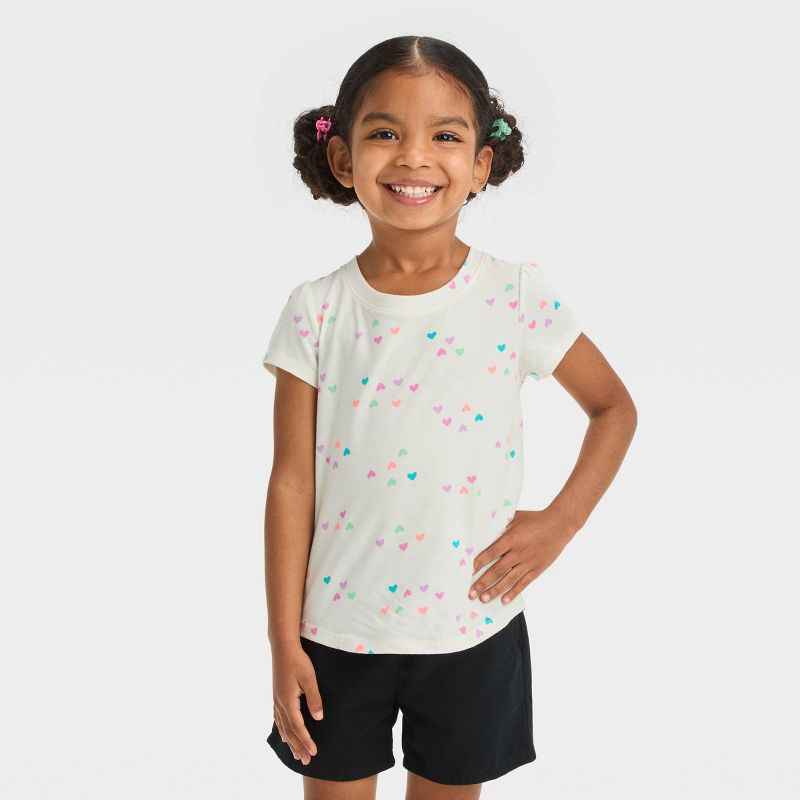 Toddler Girls' Short Sleeve T-Shirt - Cat & Jack™, 1 of 8