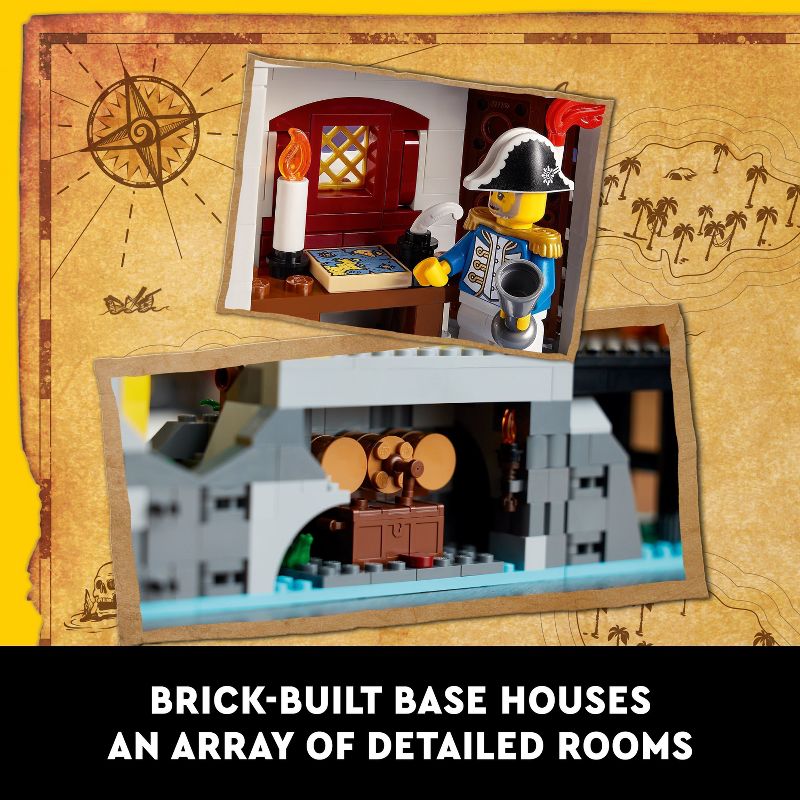 LEGO Icons Eldorado Fortress with Pirate Ship Building Kit 10320, 5 of 9