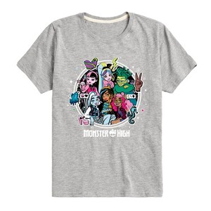 Boys' - Monster High - Toddler And Youth Short Sleeve Graphic T-Shirt Short Sleeve Graphic T-Shirt - 1 of 4