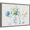 Amanti Art Beach Flowers I Grey by Danhui Nai Canvas Wall Art Print Framed 23 x 16-in. - 3 of 4