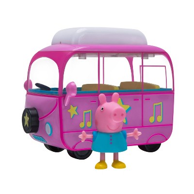 peppa pig pink car