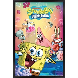 Trends International Nickelodeon SpongeBob SquarePants (1999) - Key Art Framed Wall Poster Prints - 1 of 4