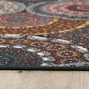 Bohemian Medallion Non-Slip Indoor Outdoor Area Rug by Blue Nile Mills - 4 of 4