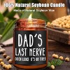 Lovery "Dad's Last Nerve" Lavender Soy Wax Candle, 10oz - 3 of 4