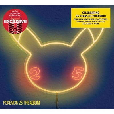 Various Artists - Pokémon 25: The Album (Target Exclusive, CD)