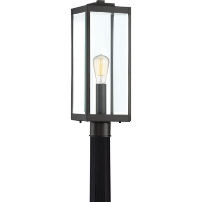 Quoizel Lighting Westover 1 - Light Post Light in  Earth Black