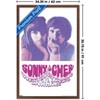 Trends International Sonny and Cher - Westbury Music Fair Framed Wall Poster Prints - 3 of 4
