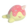 Aurora Small Bubble Gum Nomwhal Tasty Peach Enchanting Stuffed Animal Yellow 7" - 3 of 4