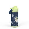 Zak Designs Antimicrobial 14oz Stainless Steel Double Wall Vacuum Beacon Bottle - 4 of 4