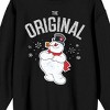 Frosty the Snowman The Original Women's Black Crew Neck Sweatshirt - 2 of 3