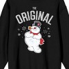 Frosty the Snowman The Original Women's Black Crew Neck Sweatshirt - image 2 of 3