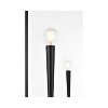 Elegant Lighting Layne 42 inch chandelier in Black - 4 of 4