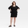 Women's Openwork Mini Pencil Skirt - Universal Thread™ - 3 of 3